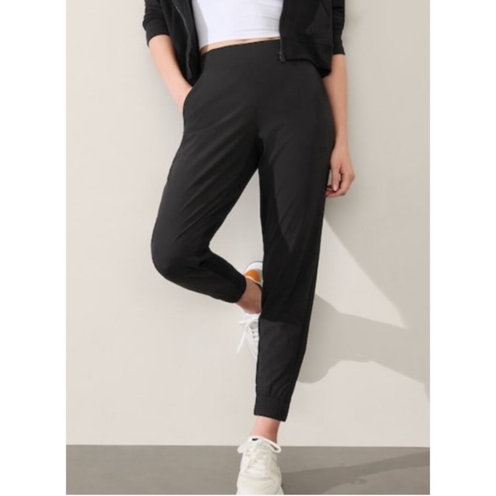 Athleta Textured Brooklyn Jogger Womens 8P Ankle Pant